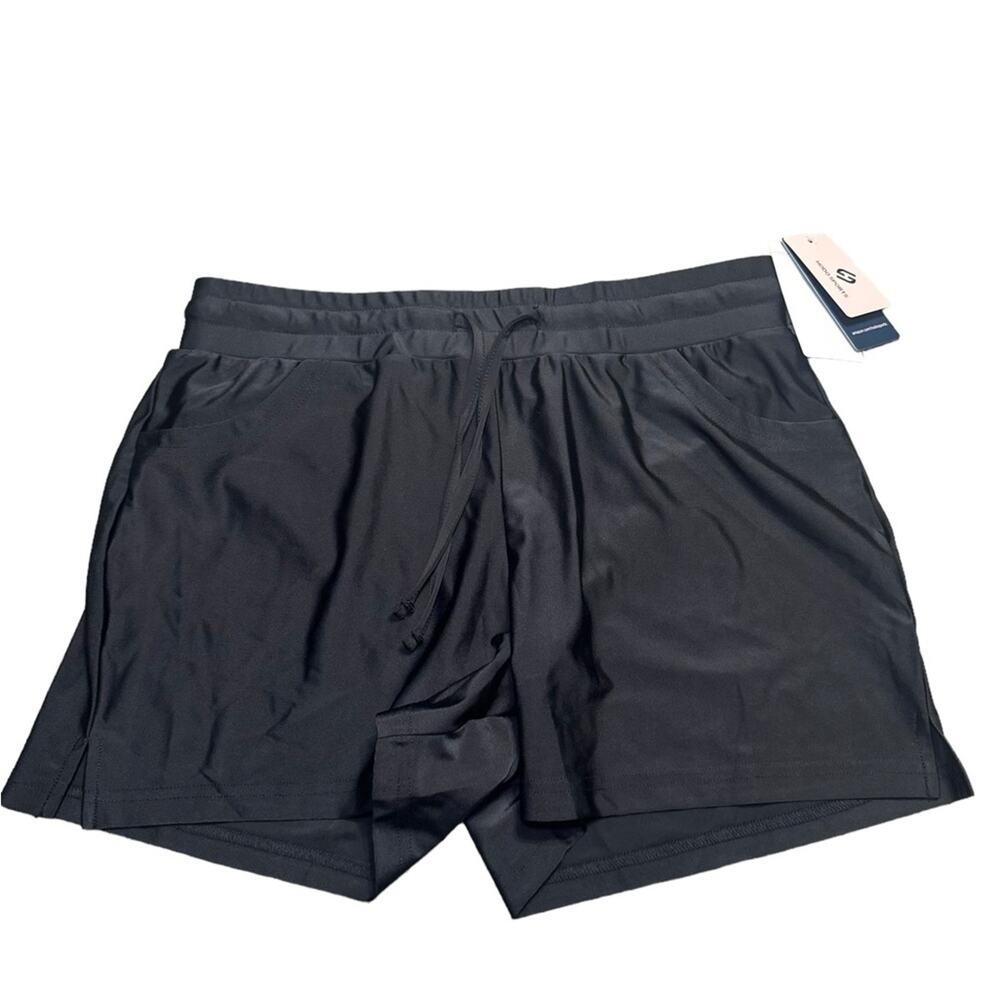 Hodo Sports Black UV Protection Shorts Size Medium Swim Shorts NWT